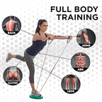 THERABAND Latex Resistance Tubing, Tan, Extra Light Level 0, 25 ft Roll, Professional Grade for Upper and Lower Body Workouts, Cut-to-Length, Color-Coded Resistance Levels