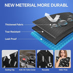 Extra Large Vacuum Storage Bags with Electric Pump, 6 Pack Vacuum Seal Bags for Clothing, Bedding, Pillow, Comforters, Blankets, Compression Bags Includes Portable Pump for Home Organization Storage