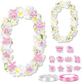 Leis for Graduation 2026, Artificial Flower Wreath with Cards Graduation Lays Gifts, Congrats Grad for High School