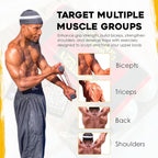 Replacement Bands for RipStick Workout Equipment – Adjustable Resistance Training, Joint Rehab, Shoulder Workout
