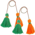 Homoyoyo 2pcs Boho Tassel Garland Decor Tassel Pendant Accessories for Home Decor