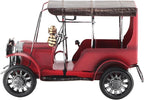 Pssopp Collectible Vehicle Model Vintage Metal Car Model, Miniature Old Vintage Car Home Desktop Decor Handmade Collectible Vehicle for Bar Home Decor Decoration Ornamental Pieces
