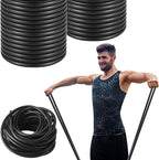 1 Roll Resistance Tubes Exercise Tubing 50ft Exercise Bands Tubing for Therapy, Lower Pilates, Home Workouts, Rehab Core