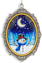 Snowman Christmas Ornaments 2026, Cute Snowman Ornament, Vintage Winter Wonderland Decor, Xmas Ornaments Gift for Boss, Coworker, Family, Friends, Christmas Decorations for Window Hanging, Car Hanging