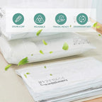 Travel Vacuum Storage Bags with Electric Pump, Multiple Combinations Travel Packing Bags for Luggage and Suitcase, Carry-on Size Compression Space Saver for Clothes and Clothing (A: 8 Small-EPUMP)