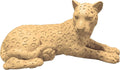Cheetah Statue Home Decor Sculpture, Sitting Cheetah Desktop Ornament,Handmade with Resin,Office countertop Decoration,Suitable for Living Room, Dining Table, Bedroom