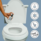 Poo-Pourri Before-You-Go Toilet Spray,Fresh Air,4 Fl Oz,Up to 200 Uses,Bathroom Odor Deodorizer,Plant-Based with Essential Oils,for Home or Work,Jasmine,Fresh Air and Mint Scent,(Pack of 2)