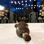 Cigar Ashtrays, Monkey Ashtrays for Smokers,Ashtrays for Patio Indoor Home Decor Garden Cast Iron,Cigar accessories for Men,Cigar Gifts for Men Unique