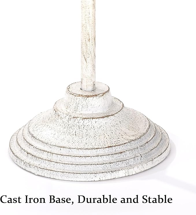 Wreath Stands for Display, Retro White Standing Wreath Holder, Wrought Iron Wreath Hanger Stand, Fleur-De-Lis Tall Floor and Tabletop Christmas Wreath Stands for Porch, New Year Wreath, Party Decor