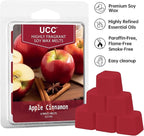 UCC Plant Based All Natural Fall Wax Melts, Highly Scented Fragrances, Long Lasting Premium Soy Scented Melts Cubes, Wax Melts Tarts, Colored Wax Melt - 4 Pack