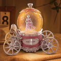 Cinderella Snow Globe for Girls, Music Box for Women with Color Changing LED Lights, Snowglobe Musical Boxes Gifts for Birthday Christmas Mother's Day Valentine's Day