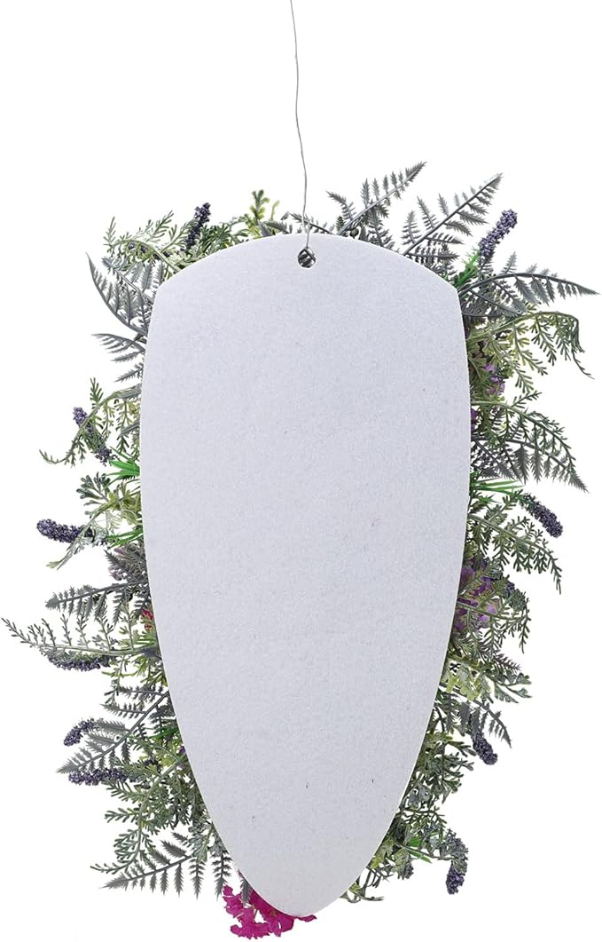 17.7inch Purple Tulip Swag for Front Door, Artificial Tulip Teardrop Swag, Artificial Floral Swag, Spring Summer Wreaths for Front Door Indoor Outdoor Window Decor(#1)