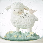 Hallmark Little Lamb Musical Snow Globe (Jesus Loves the Little Children) Religious Gift for Baptism, New Baby, Grandchild, Godson, Goddaughter, Christmas