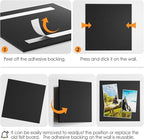 MaxGear Large Cork Board for Wall 48" x 36" Black Bulletin Board, 12 Pack Felt Wall Tiles with Pushpins, Cork Boards for Office Pin Board Tack Board for Photo Meno Decor