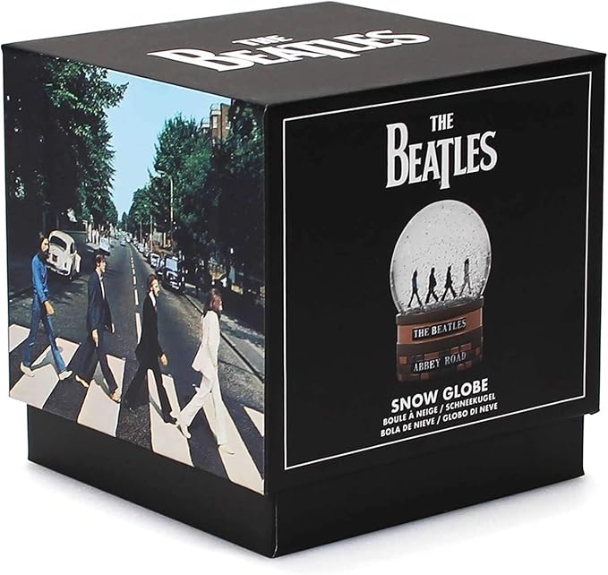 Half Moon Bay | Abbey Road Snow Globe | The Beatles Snow Globes for Adults | Quirky Christmas Ornaments & Christmas Decor | Funny Snow Dome | The Beatles Gifts & Music Gifts | Musical Xmas Decor