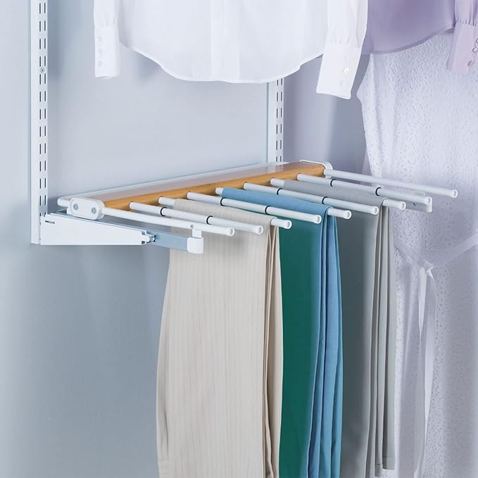 Rubbermaid Configurations 26" Shelving Kit, Set of 2 Shelves (Uprights not included), White, Expandable, Organization for Home/Laundry/Bathroom/Mudroom/Pantry/Linen Closet/Garage