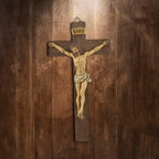DurableDelights Jesus Crucifix Wall Cross-Catholic Wall Hanging Decoration, Perfect for Collection, Home Decor, or Gift Giving,9.65" H.