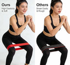 Resistance Band Fitness Set, Multi-Functional Home Workout Bands, Exercise Equipment for Strength Training, Yoga & Pilates, Unisex