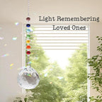 Sympathy Gifts for Loss of Loved One, Crystal Sun Catcher Rainbow Gifts, Unique Condolence Memorial for Loss of Mom Dad Dog, Ideal Grief Bereavement Miscarriage Gifts