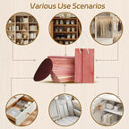 Cedar Blocks for Clothes Storage - 40 Pack Red Cedar Planks, 100% Natural Aromatic Cedarwood with Cotton Rope and Sandpaper for Closets & Drawers Freshener