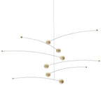 Futura Nature/Nature Hanging Mobile - 30 Inches Beech Wood - Handmade in Denmark by Flensted