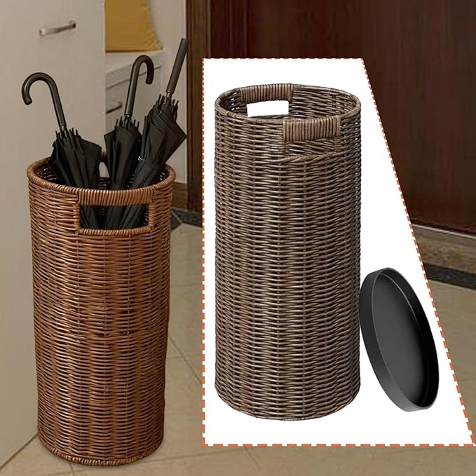 Umbrella Stand Cane Organizer Stable Floor Standing Storage Container Rack for