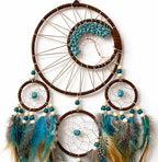 Large Dream Catchers Boho Handmade Woven Ornament Dreamcatcher Wall Hanging for Bedroom Living Room Apartment Wedding Party Decor, Festival Blessing Gift (Tree of Life)