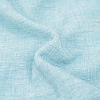 CaliTime Throw Pillow Covers Decorative 24 X 24 Inches Pack of 2 Cozy Chenille Cushion Cases for Couch Sofa Bed Living Room Home Light Blue Grey