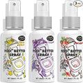 Clean-n-Fresh Toilet Spray, Variety Pack of 3 - Citrus/Lavender/Hibiscus, Bathroom & Toilet Odor Elimination, Travel Size 1.7 Fl Oz Each, Total 5.1 Fl Oz