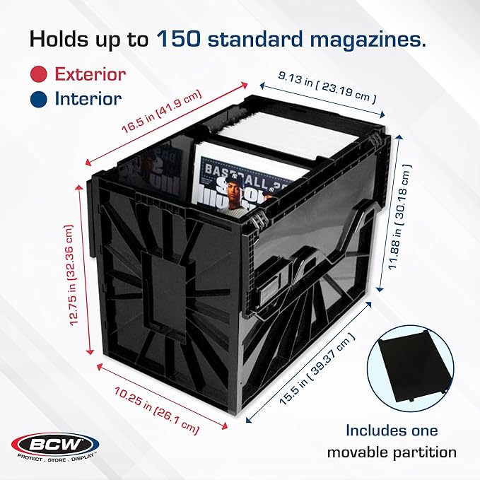 BCW Magazine Bin