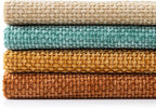 MIULEE Pack of 4 Orange/Teal Couch Throw Pillow Covers 18x18 Inch Yellow Green Soft Decorative Chenille Pillows Farmhouse Accent Cushions for Boho Home Decor Spring Sofa Bedroom Living Room