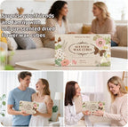 SCENTORINI Wax Melts, 6 Pack Summer Scented Wax Cubes, Soy Wax Melts Tarts with Natural Dried Flower & Highly Scented Essential Oil, Candle Wax for Warmer Gift Set for Home Fragrance