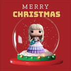 Cute Singer Star Doll Epoxy Resin Fashion Doll Singing Modeling, Charms Cartoon Style,The Best Gift for Music Fans and Friends (#3)