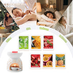 STRN Wax Melts, Soy Wax Cubes 6 Scents Mint, Watermelon, Mango, Passion Fruit, Pineapple & Strawberry, Summer Fruit Scented Long-Lasting Home Fragrance for Wax Warmers, Yoga, 1.25 OZ * 6 Packs