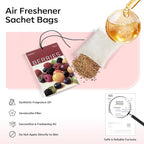MYARO 20 Packs Cedar Cinnamon Vanilla Berries Potpourri Bag Scent Sachet for Closet Drawer Room Car Home Air Freshener Shoe Odor Elimination
