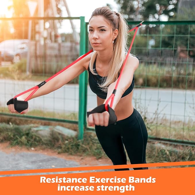 Zomiboo Baseball Bands Sports Resistance Exercise Bands Arm Strength Training Softball Baseball Pitching Training Workout Equipment for Youth Adult