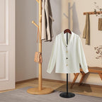 Eunika 2 Pack Adjustable T Shirt Display Flexible Shoulder Stand, 16-31 Inch Portable Metal Shirt Rack Display Stand Garment Coat Holder for Clothing Garment Coat Retail Vendor, Cloakroom