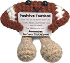 Handmade Collectible Football - Emotional Support Decor,Funny Gift for Football Lovers,Best Friend,Brother,Team Mate,Home Office Man Cave Decor,Footballs Gameday Accent,Sports Fan Gift