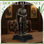 Chunful 1 Pcs Square and Rectangle Wooden Display Stand Wood Vase Display Base Pedestal Stand Vase Lamp Riser for Vases Lamp Teapot Trophy Collectibles Home Decor (Black,6.7 x 6.7 x 2 Inch)