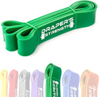 Draper's Strength Heavy Duty Resistance Stretch Loop Bands for Powerlifting Workout Exercise and Assisted Pull Ups