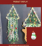 Christmas Tree Dream Catcher Handmade Christmas Dreamcatcher Hanging Decoration Home Wall Decoration Craft Ornament
