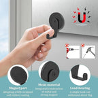 Magnetic Wreath Hanger, Heavy Duty Magnets with Hook for Refrigerator, Christmas Decoration Magnetic Hooks for Metal Front Door, Cruise Hook Hanger for Hanging Cabins Grill (Right angled hook-4PCS)