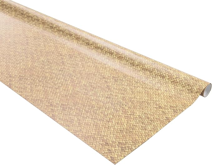 Fadeless Bulletin Board Paper, Fade-Resistant Paper for Classroom Decor, 48” x 12’, Wicker, 1 Roll