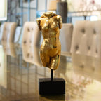 Guichifun Sculptures Home Decor Bust Female Statue - Figure Resin Decoration Modern Decorative Figures Home Art Sculpture Christmas Birthday Gifts for Men&Women 2.25 X 1.5 X 7.5 Inch