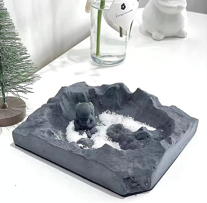 Cool Ashtray, Home Decor, Moon Space Elements, Portable Modern Ashtray Cigar Ashtray Outdoor Indoor Desktop Smoking Ashtray Home Office Fashion Decor Gifts For Men And Women
