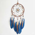 Dream Catchers Handmade Feather for Kids Bedroom Wall Hanging Decoration Decor Nursery Wall Art Ornament Craft