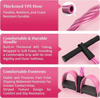 Multifunction Tension Rope, 6-Tube Elastic Yoga Pedal Puller Resistance Band, Natural Latex Tension Rope Fitness Equipment, for Abdomen/Waist/Arm/Leg Stretching Slimming Training