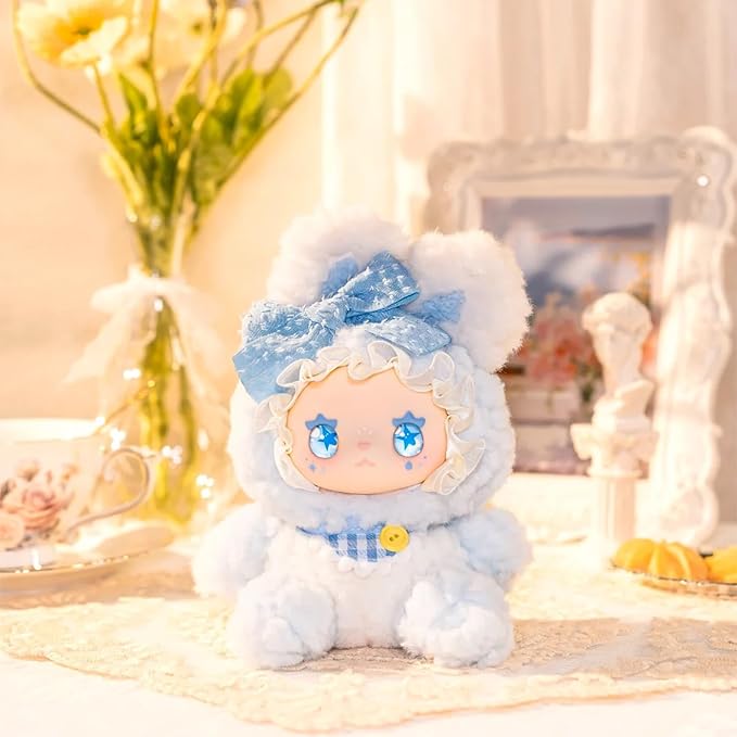 CALEMBOU Plush Blind Box, Kawaii Emma Bunny Alliance Series Stuffed Blind Box Doll, Kawaii Mystery Vinyl Plush Toys Collectible for Birthday Gift
