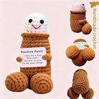 Weird Stuff Gift Things Emotional Supports Nuggets Pickle Crochet Weird Stuff Gifts Things Plush Positive Dolls for Men Women Friend Husband Boyfriend(FunnyGagGifts)