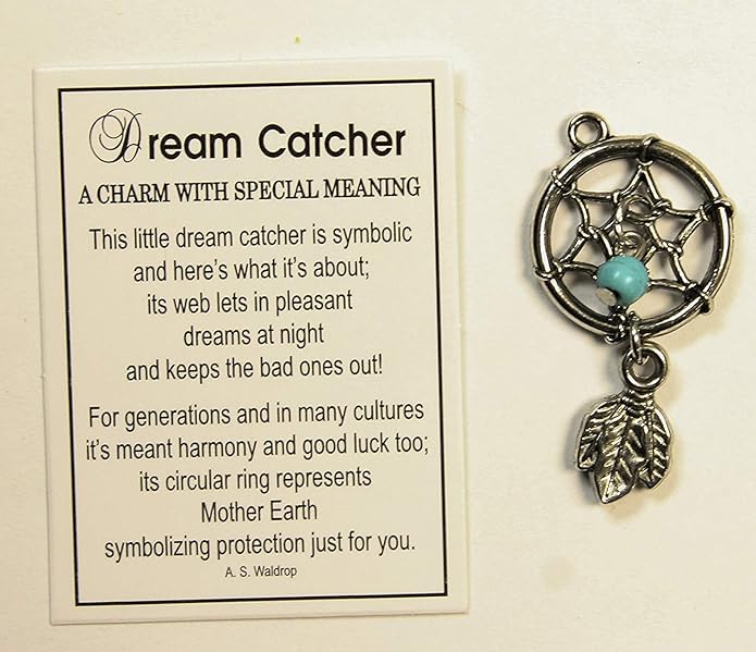 Tiny Little Dream Catcher Pocket Charm With Story Card!